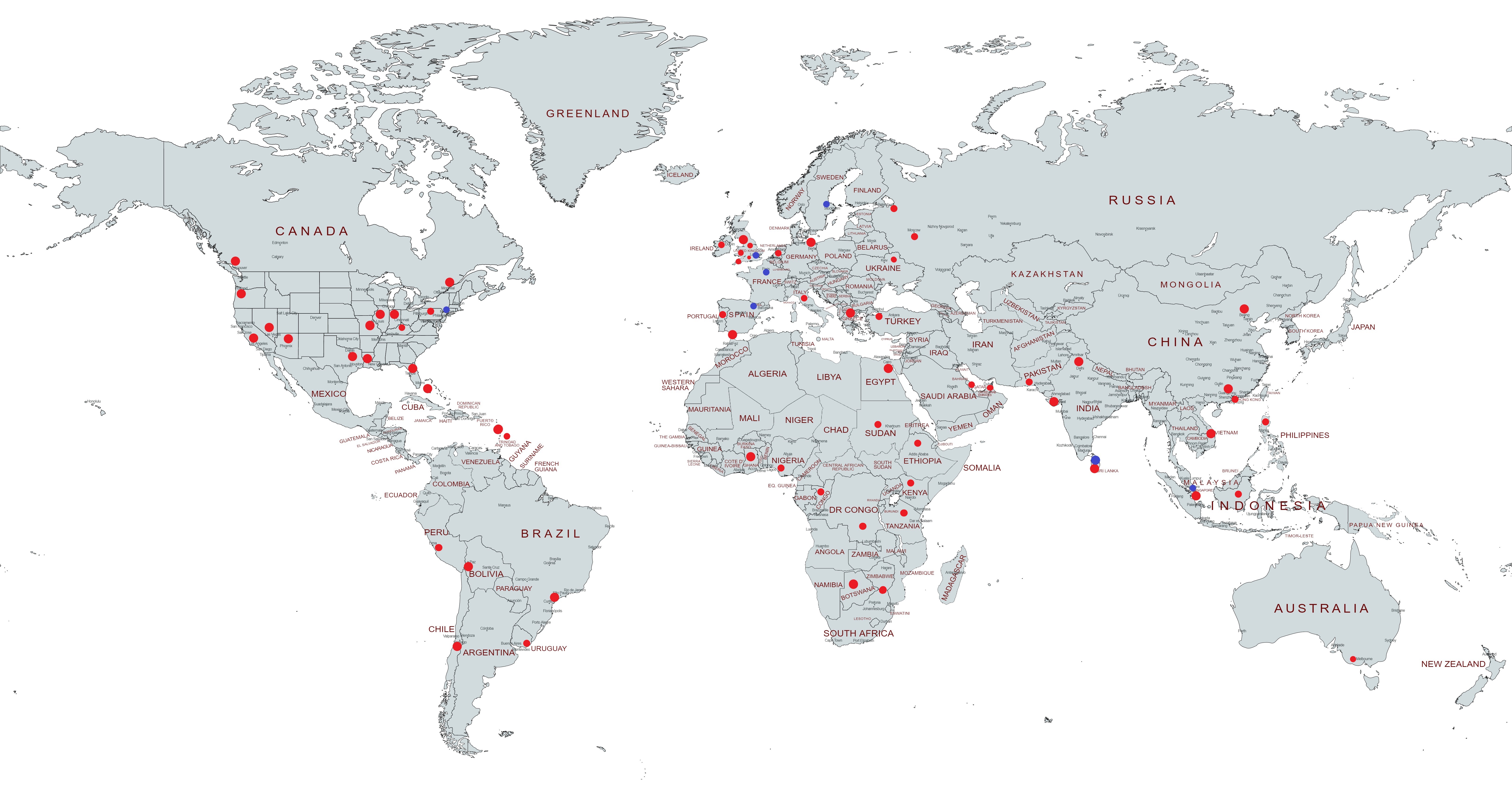 Associates Map